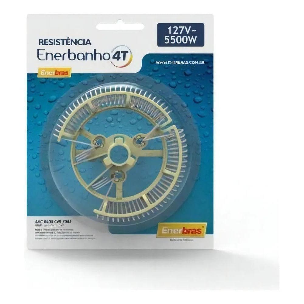 10X Resistência De Chuveiro Enerbanho 4T 1275500W Cor Col