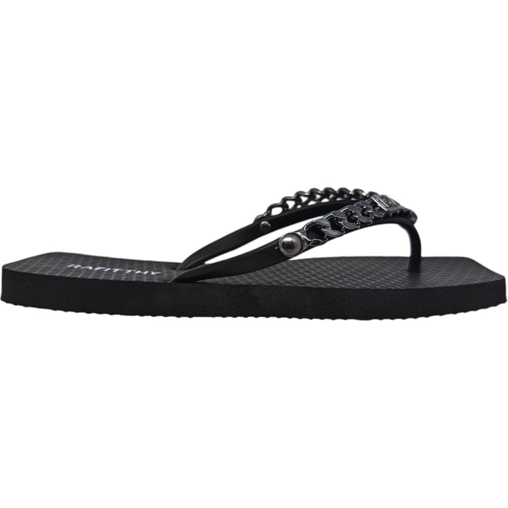 Chinelo Dedo Feminino Casual Dia a Dia Passeio Praia Viagem Conforto Praia Com Corrente Rafitthy 249.15100