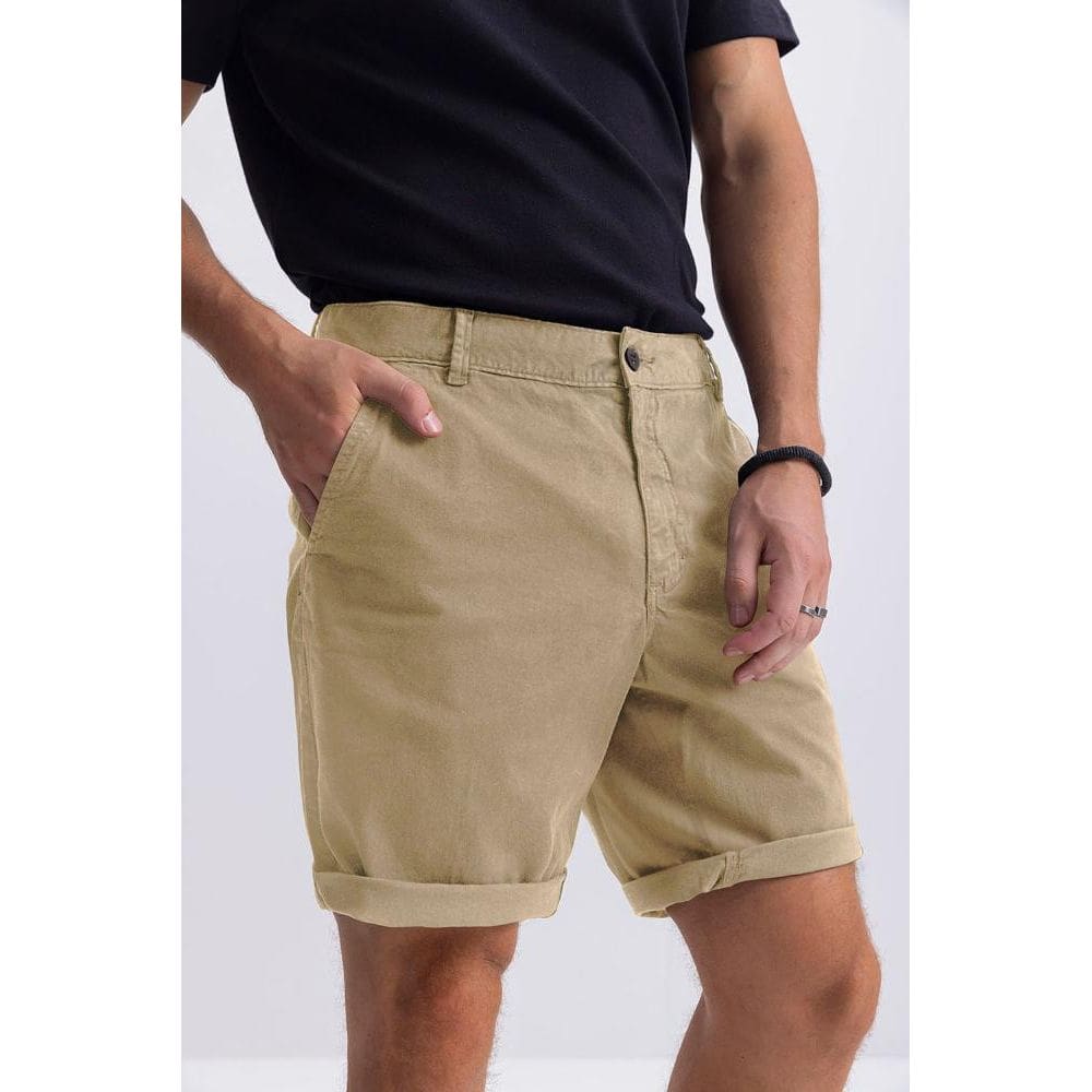 Bermuda masculina em sarja Essendi Bermuda masculina master power Essendi