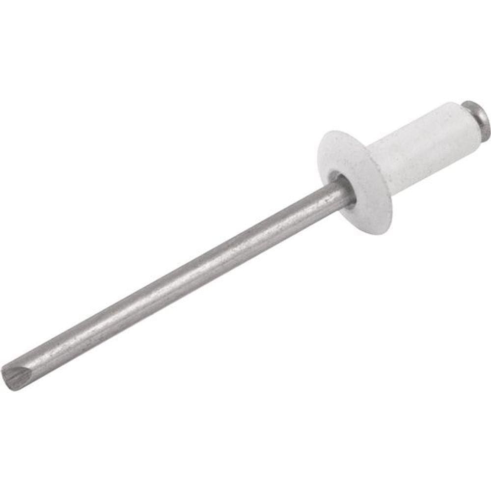Rebite Alumínio Branco 3,2x19mm 319 Com 1000 Peças Vonder
