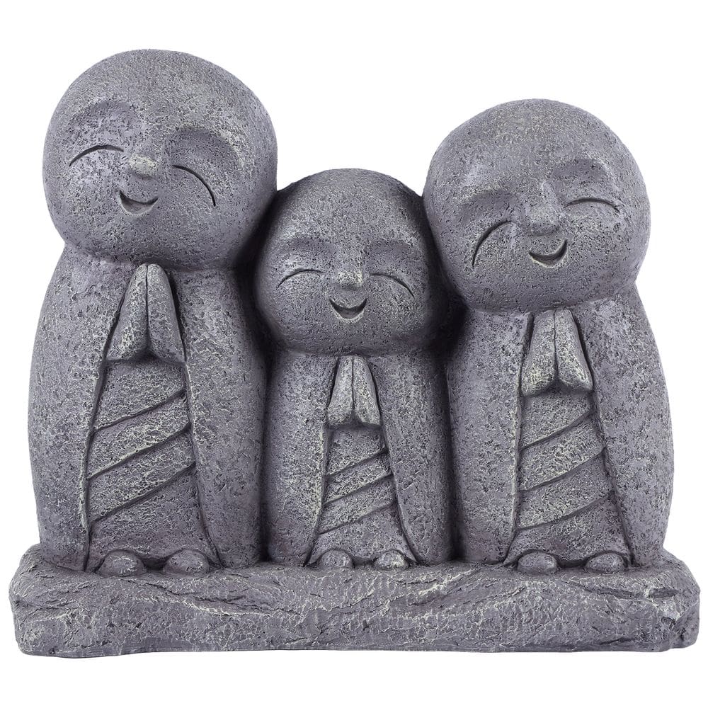 Figurine Hi-Line Gift Ltd. 77124-GY Buddha Polyresin