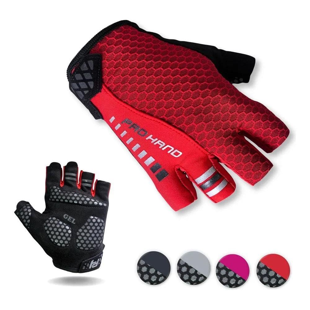 10X Luva Meio Dedo Bike Ciclismo Mtb Moto Masculina Feminin