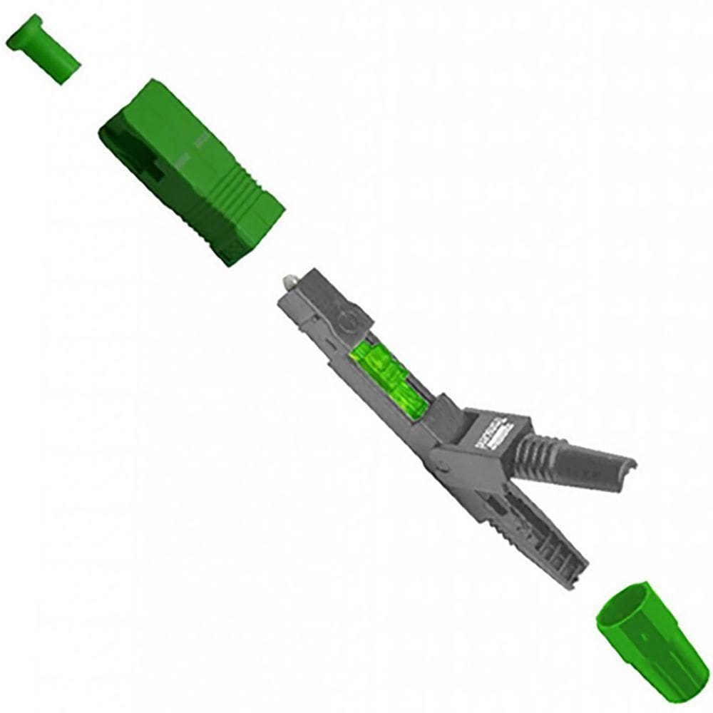 Conector Fast Crimp Transcend Sc- Apc (10 Unidades)