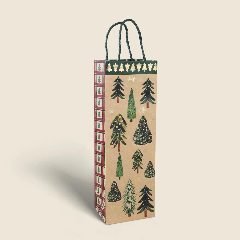 Sacola para Vinho Christmas Tree 36x12 - A\\CASA
