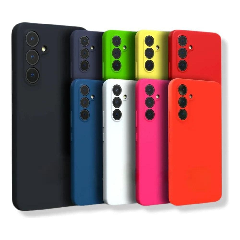 10X Capa Capinha Compatível Samsung A25 5G Proteção Aveluda