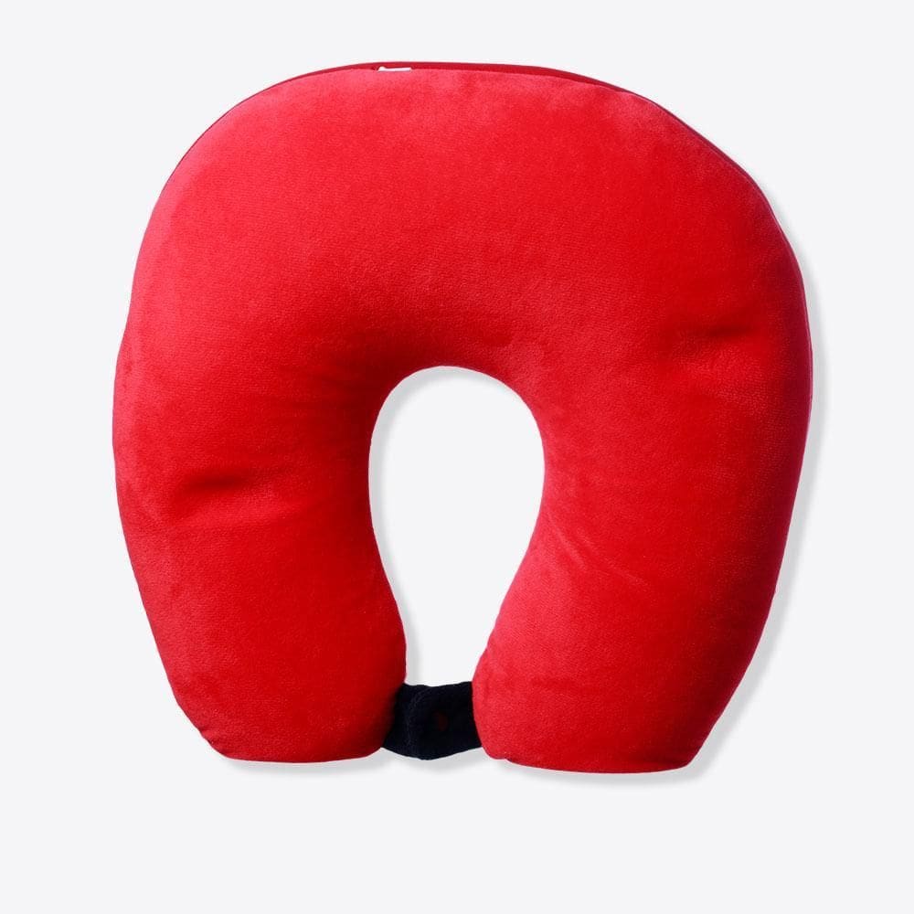 Almofada Pescoço Massageadora Vermelha - Zonacriativa