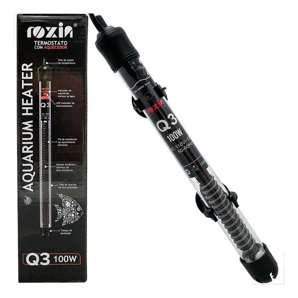 10X Termostato Com Aquecedor Q3 Roxin 100W