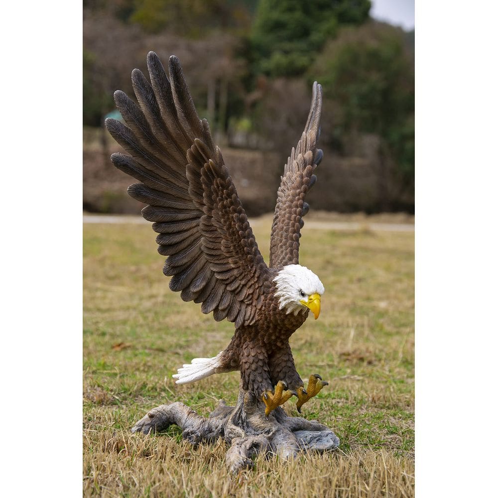 Estatueta Hi-Line Gift Ltd Flying Eagle Polyresin 1,6 kg 29x22x30 cm