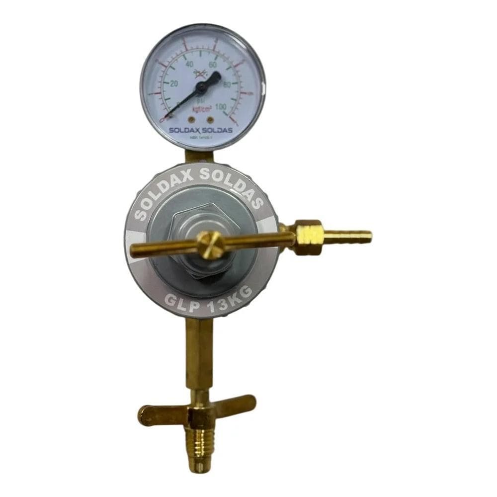 10X Manometro Regulador De Pressão Glp Gás 13Kg P13 P/Maçar