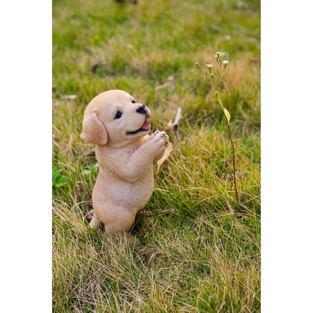 Figura de Acción Cachorro Labrador Amarillo Orando - Hi-Line Gift Ltd.