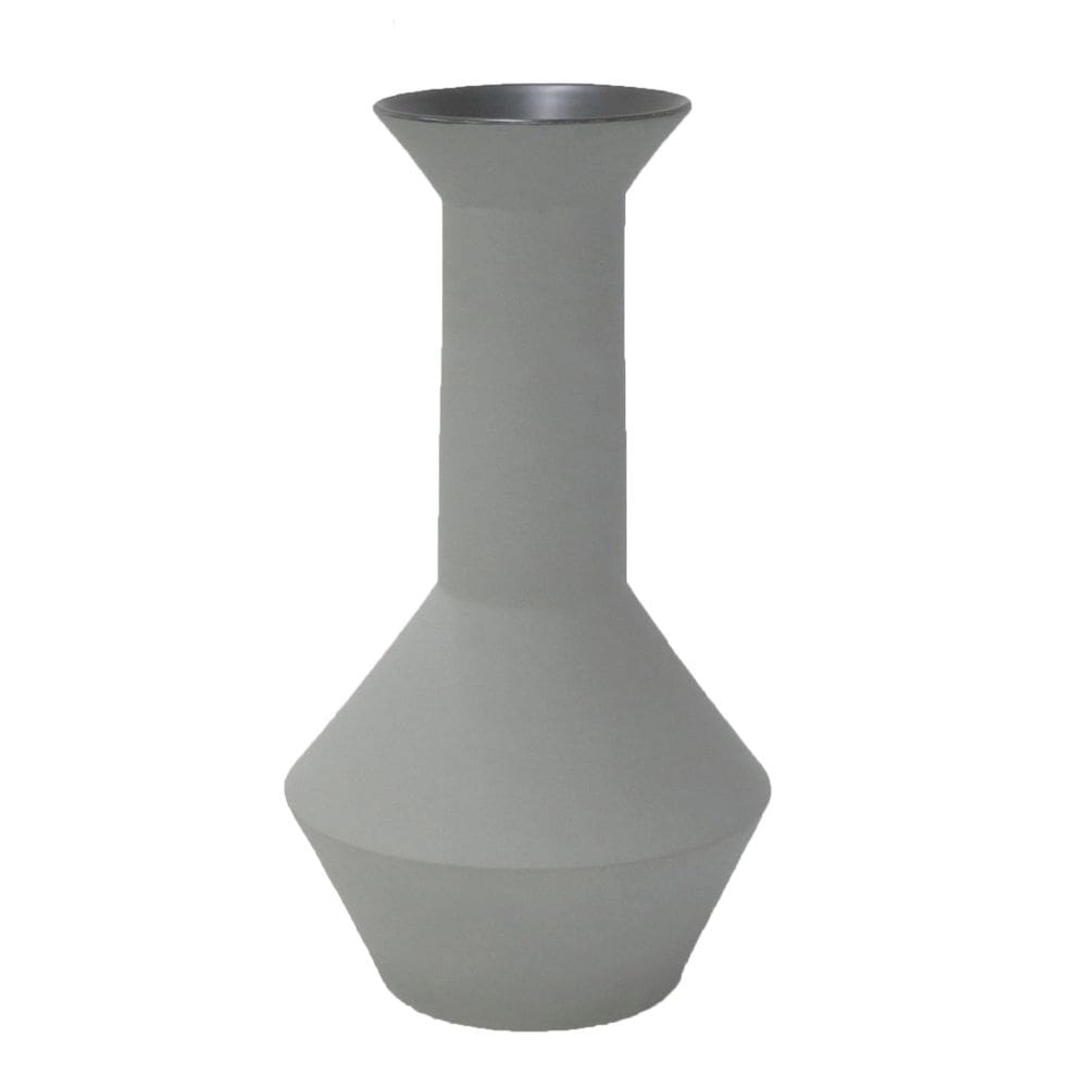 Vaso Benzara Benjara Accent White Ceramic 36 cm