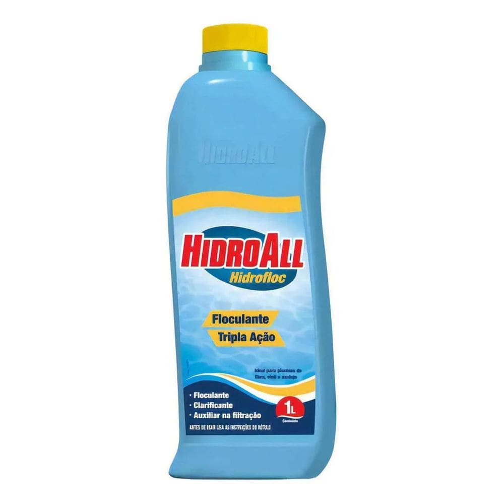 10X Clarificante Floculante Hidrofloc Hidroall Para Piscina