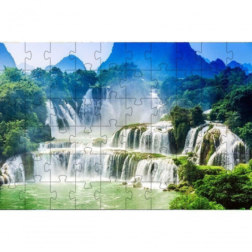 Quebra-cabeça Cachoeiras Que Encantam De 300 Peças
