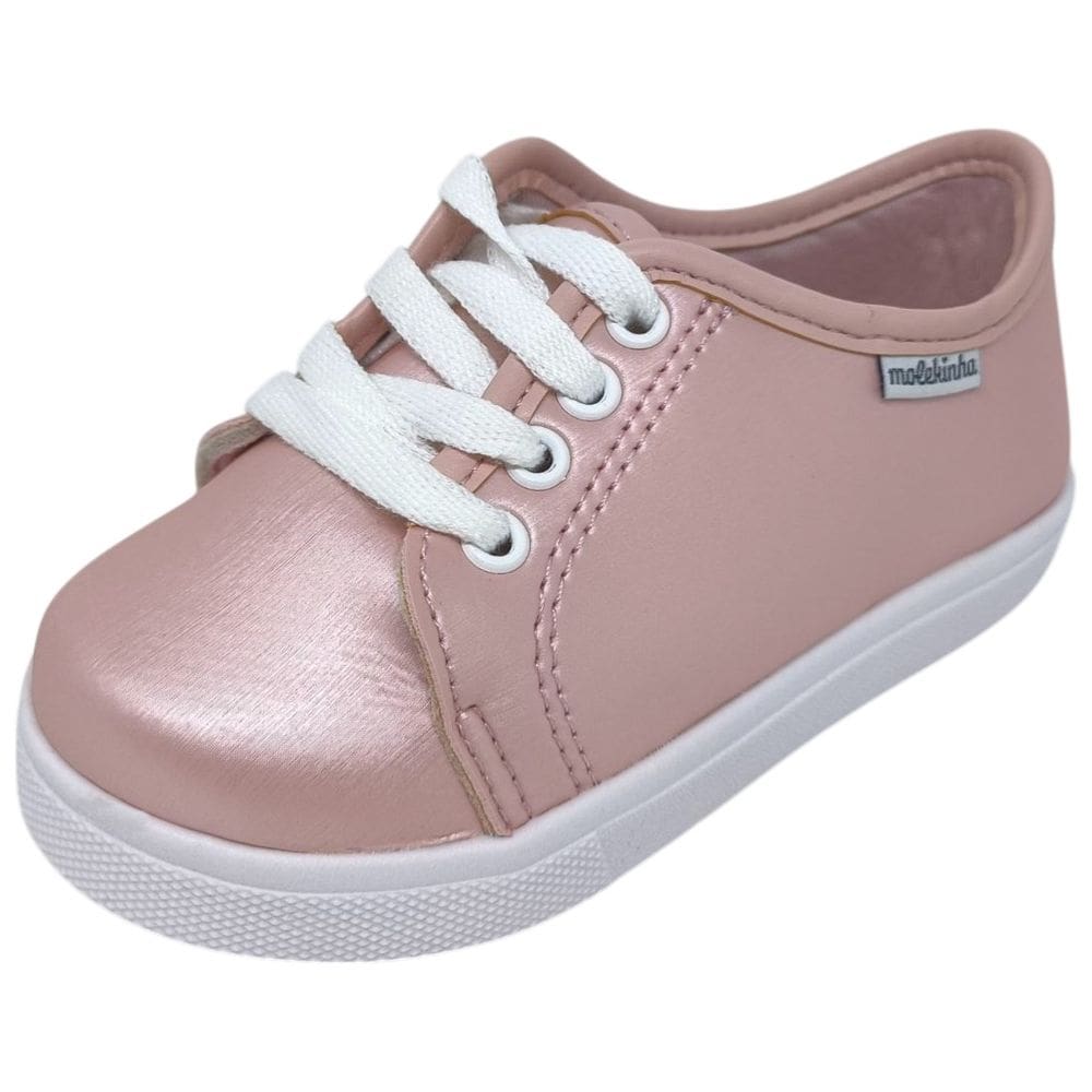 Tenis Infantil Menina Conforto Charme Moderno Molekinha