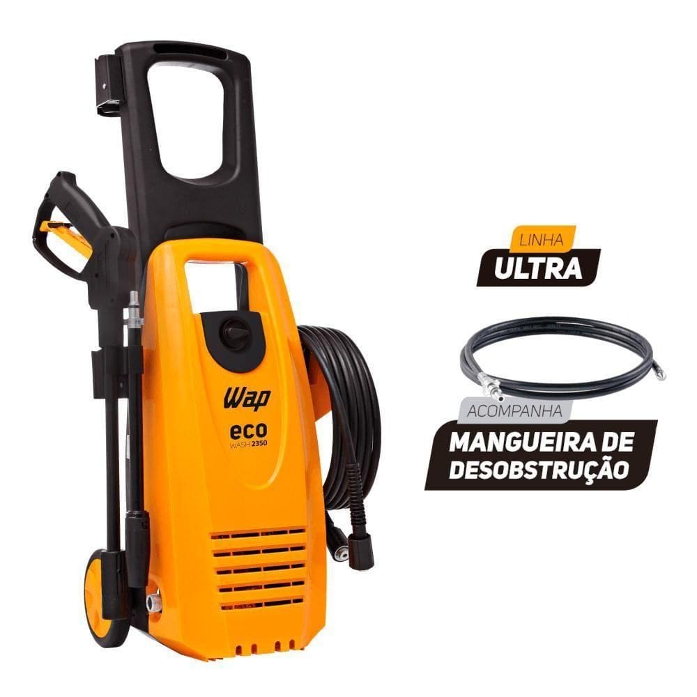 Desobstruidora De Alta Pressão 1650W 1750PSI WAP Eco Wash Ultra 2350 110V