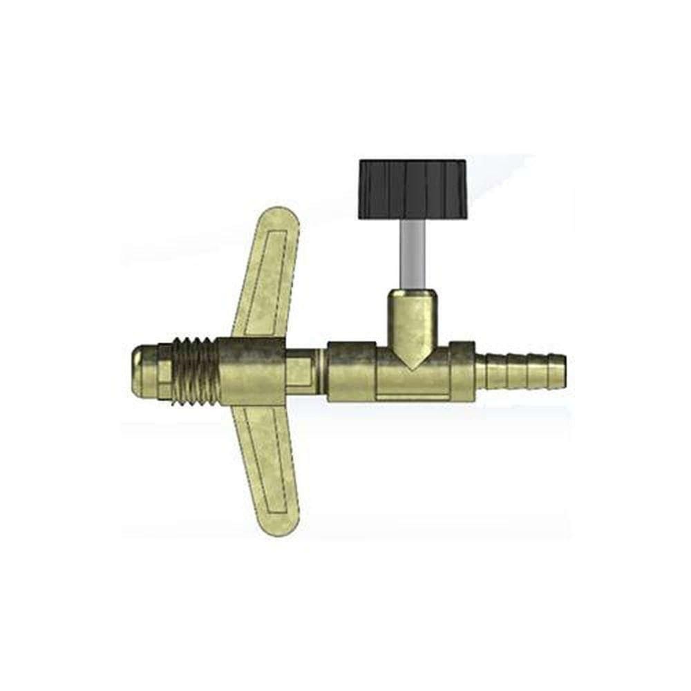 Registro Borboleta Para Fogareiro Galvanizado Em Zamac - Papaléguas 22609