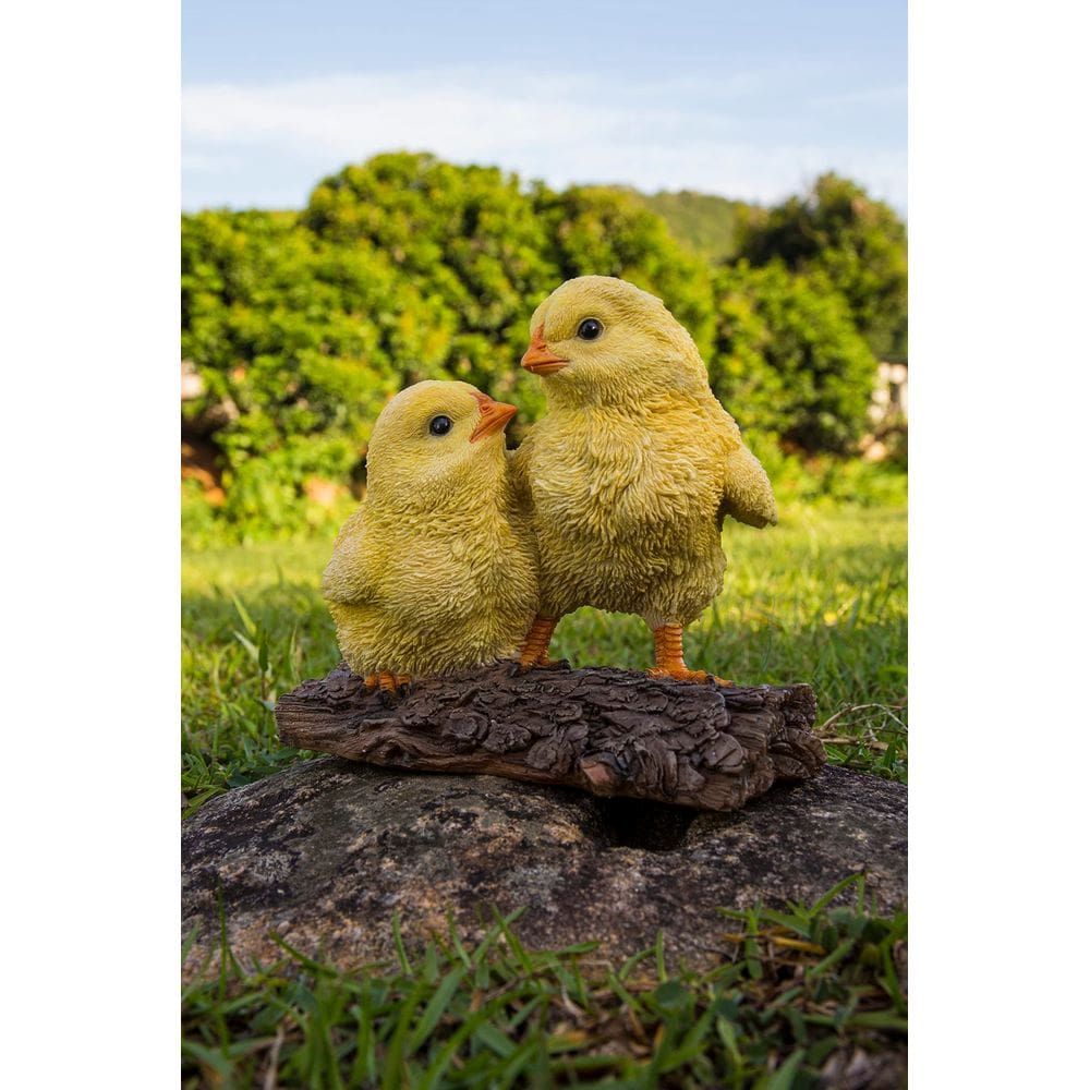 Estatueta Hi-Line Gift Ltd. Playful Chicks Garden Statue
