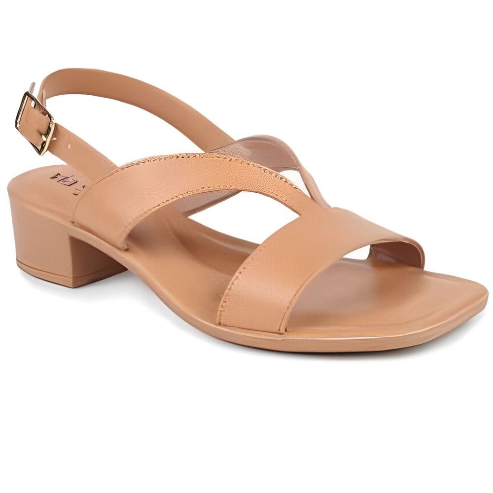 Sandália Feminina De Salto Bloco Via Scarpa 1681.18669