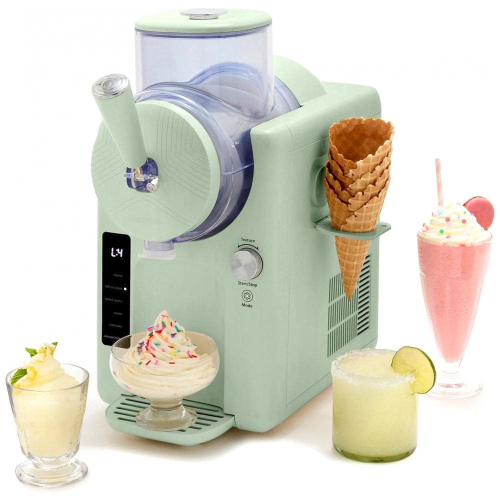 Máquina de Sorvete e Bebidas Geladas GreenPan Frost, Soft Serve, Frozen, Sorbet, Milkshakes, Coquetéis, Sem a Necessidade de Congelador