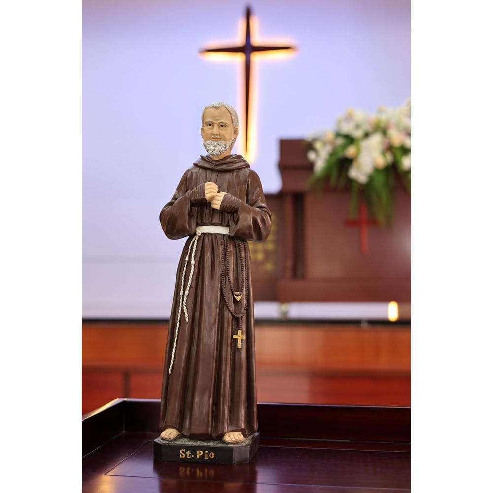 Estatueta Hi-Line Gift Ltd. Estátua de São Padre Pio 61 cm