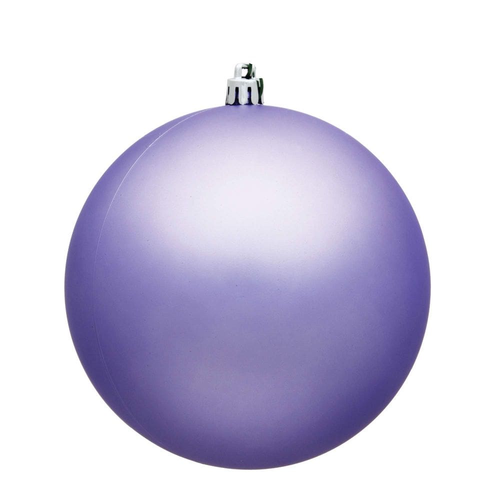 Enfeite suspenso Vickerman 10” Lavender Matte Ball
