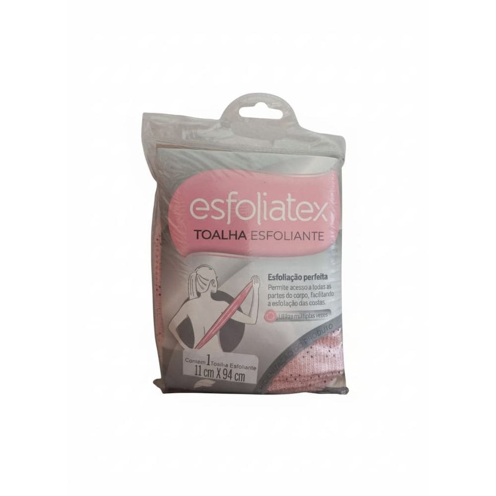Toalha Esfoliante 94cm x 11cm Esfoliatex Fibrasca 100% Poliéster