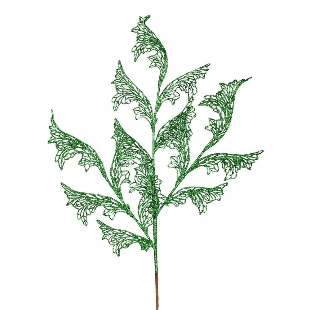 Spray de Natal artificial Vickerman 68 cm Green Glitter