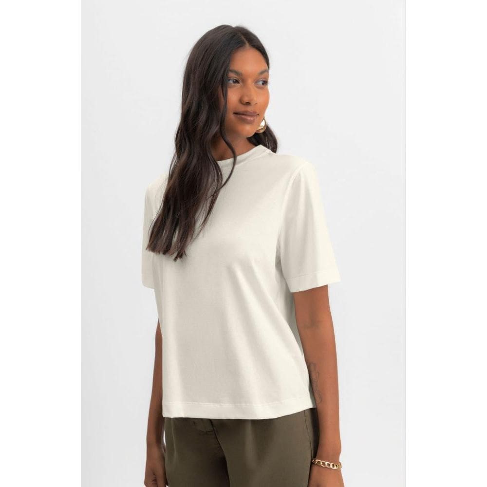 Blusa feminina em malha Essendi Blusa feminina em meia malha Essendi