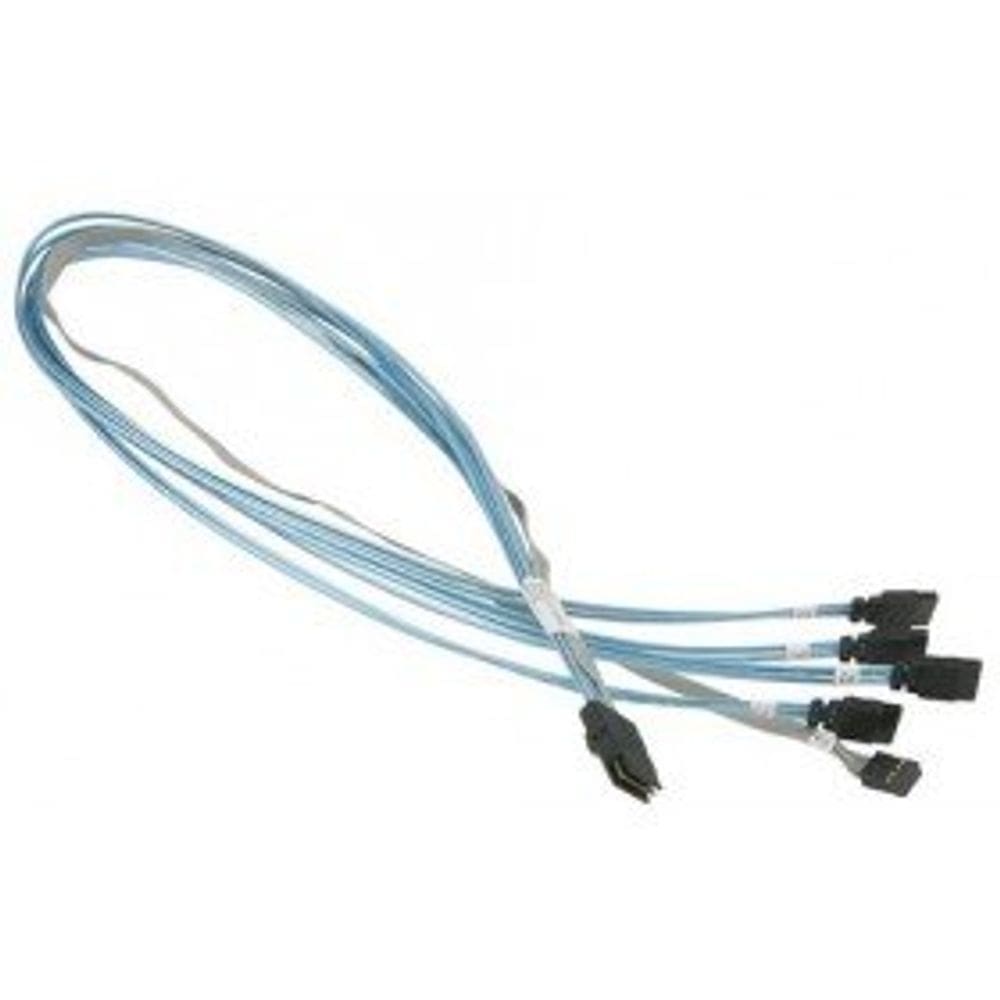 Cabo Supermicro CBL-0237L-01 mini-SAS para 4 SATA 70cm