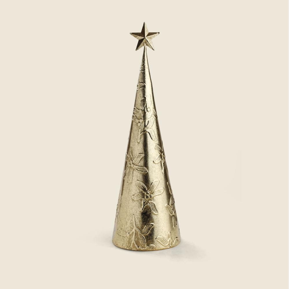 Adorno Árvore Gold 12x37cm - A\\CASA