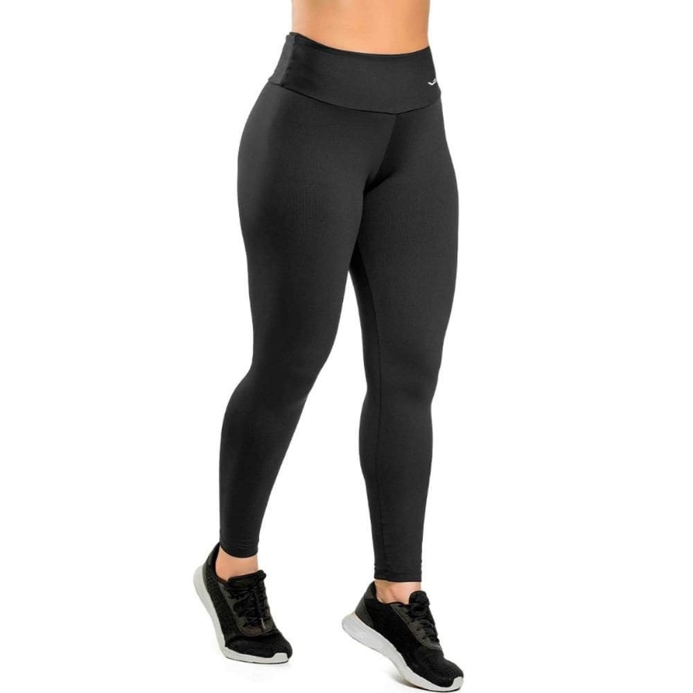 Calça Legging Fitness Elite Cós Alto Feminina 129445