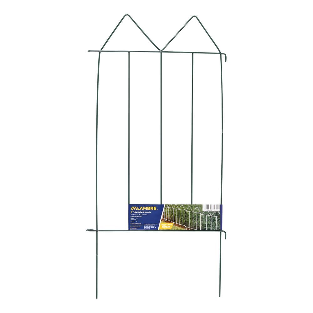 Cerca Metalica Verde 39x60 Cm Aramada Decor