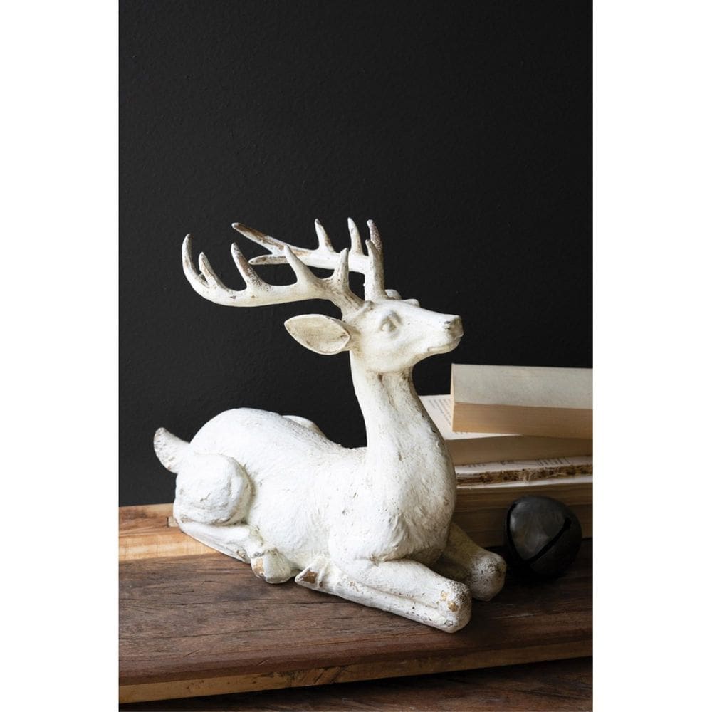 Estatueta KALALOU Faux Concrete Deer