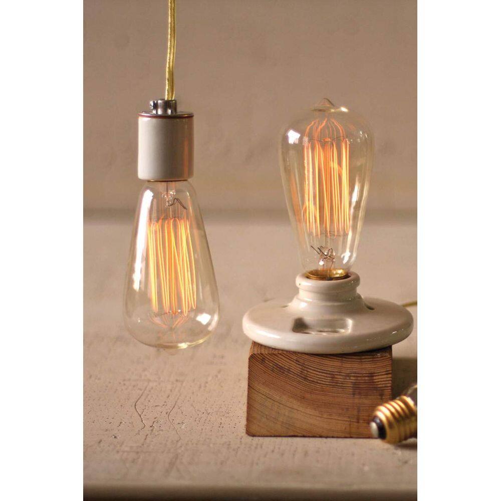 Lâmpada KALALOU Edison Lâmpada 13 cm, 40W, 2500 horas