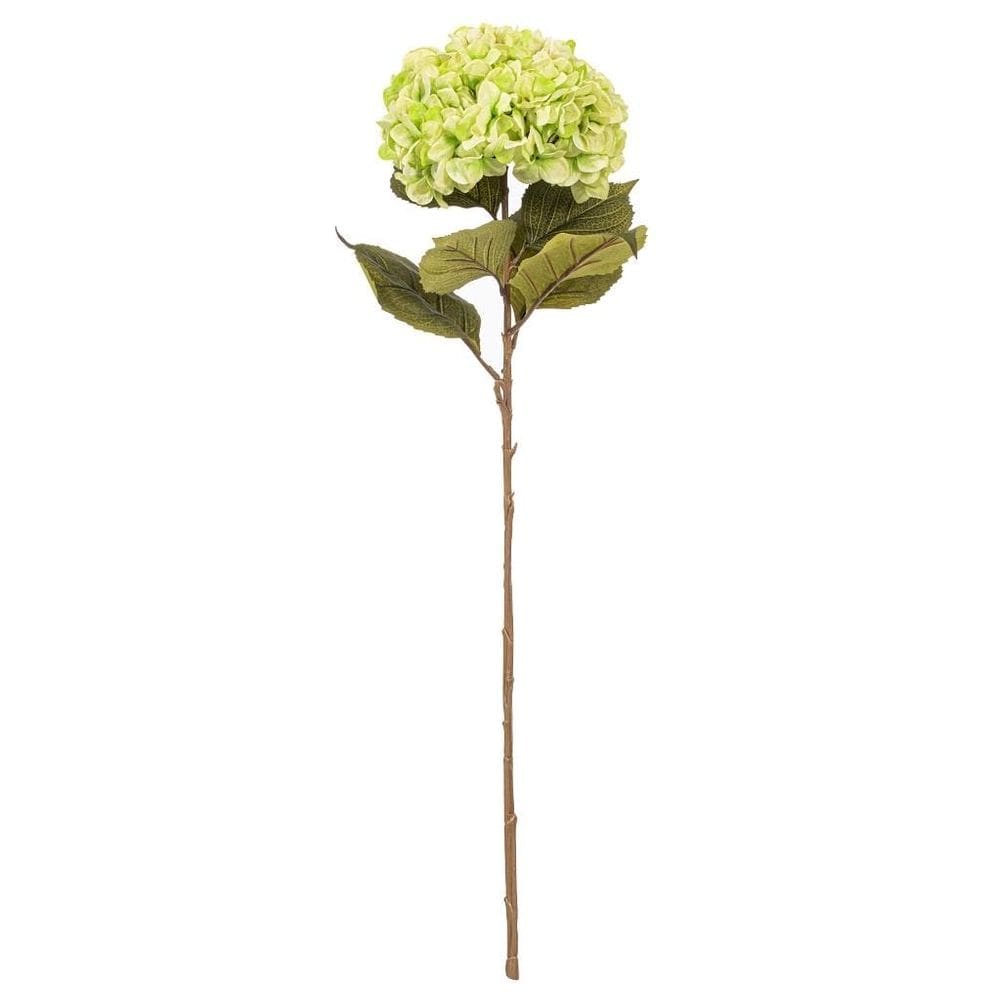 Haste artificial Vickerman Hydrangea 42cm verde