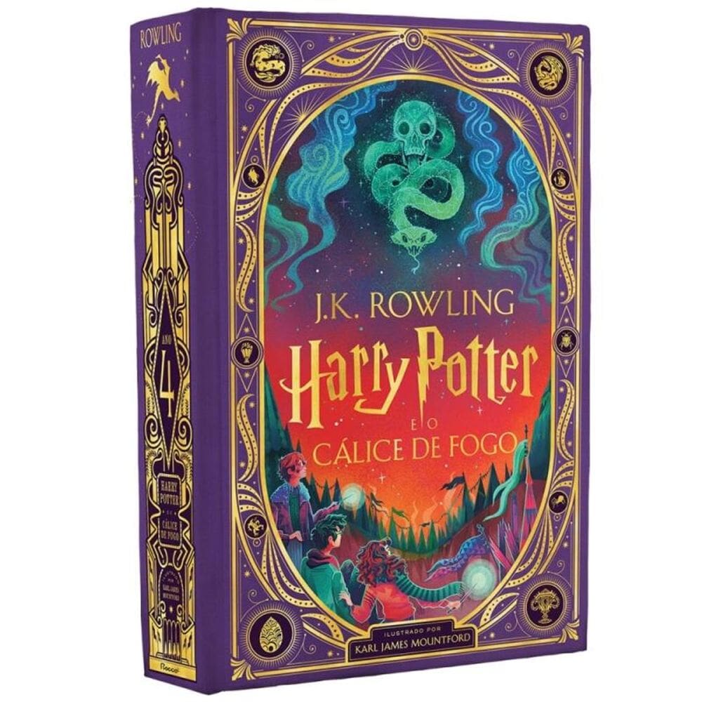 Harry Potter E O Cálice De Fogo: Edição Ilustrada