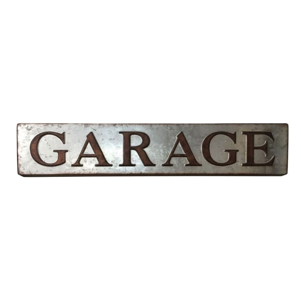 Placa de parede de metal galvanizado Cheung`s 4784 Garage 2,5 kg