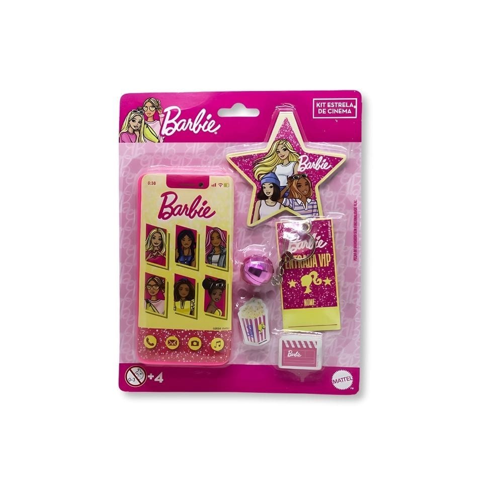 Celular Da Barbie Com Acessorios - Toyng