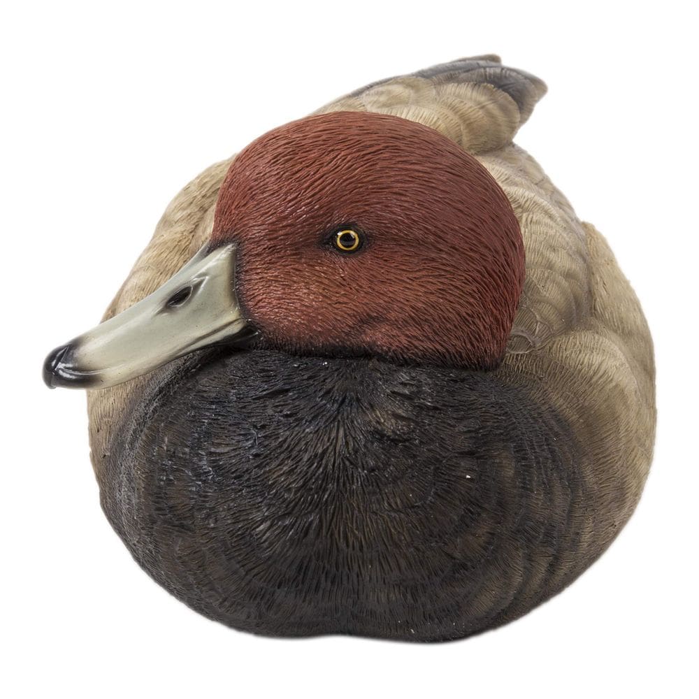 Estatueta Hi-Line Gift 87682-B Mallard Red Head Polyresin