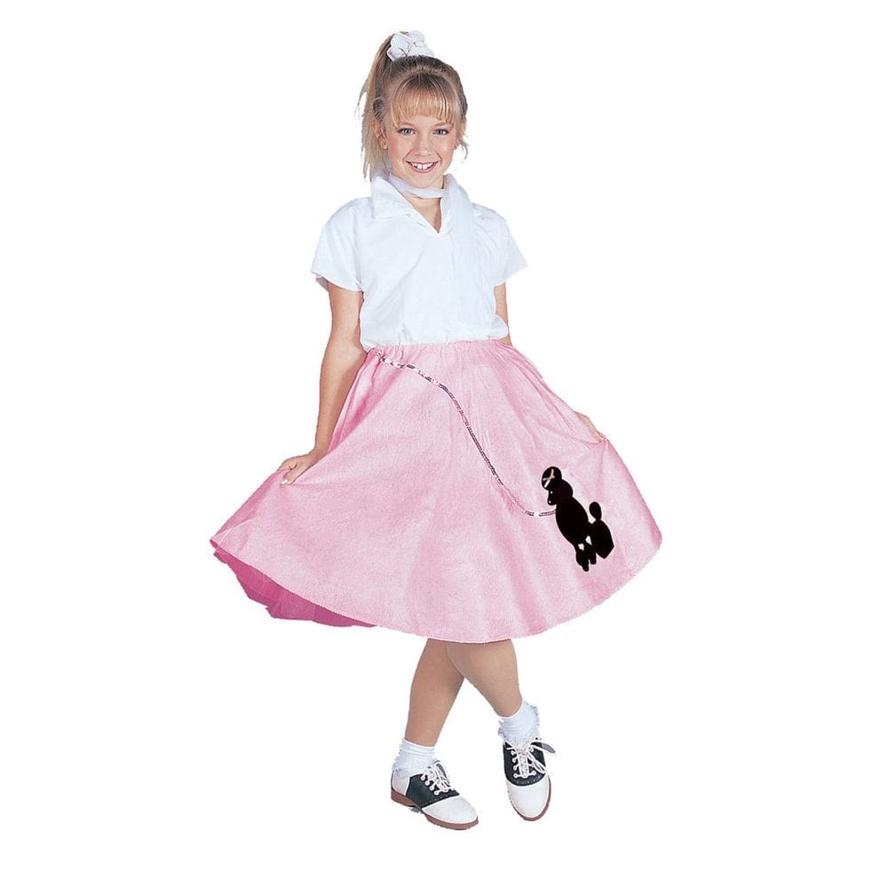 Saia RG Costume Saia Poodle com camisa pequena vermelha