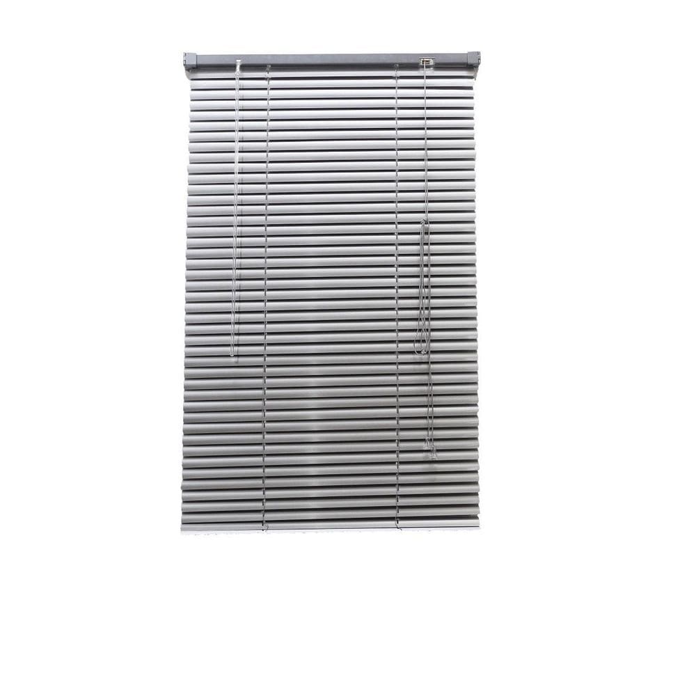 Persiana Horizontal Aluminio 25Mm Prata 80 L X 160 A Cm