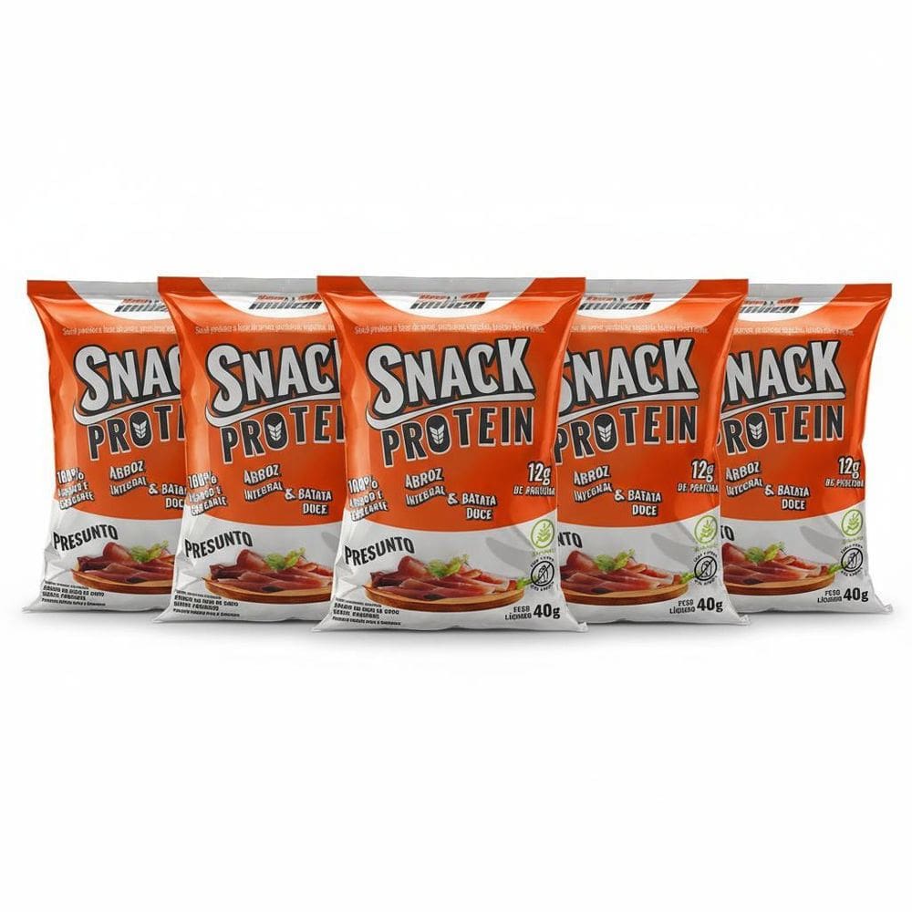 Kit 6 Snack Protein Nutritivo Presunto 12G De Proteina