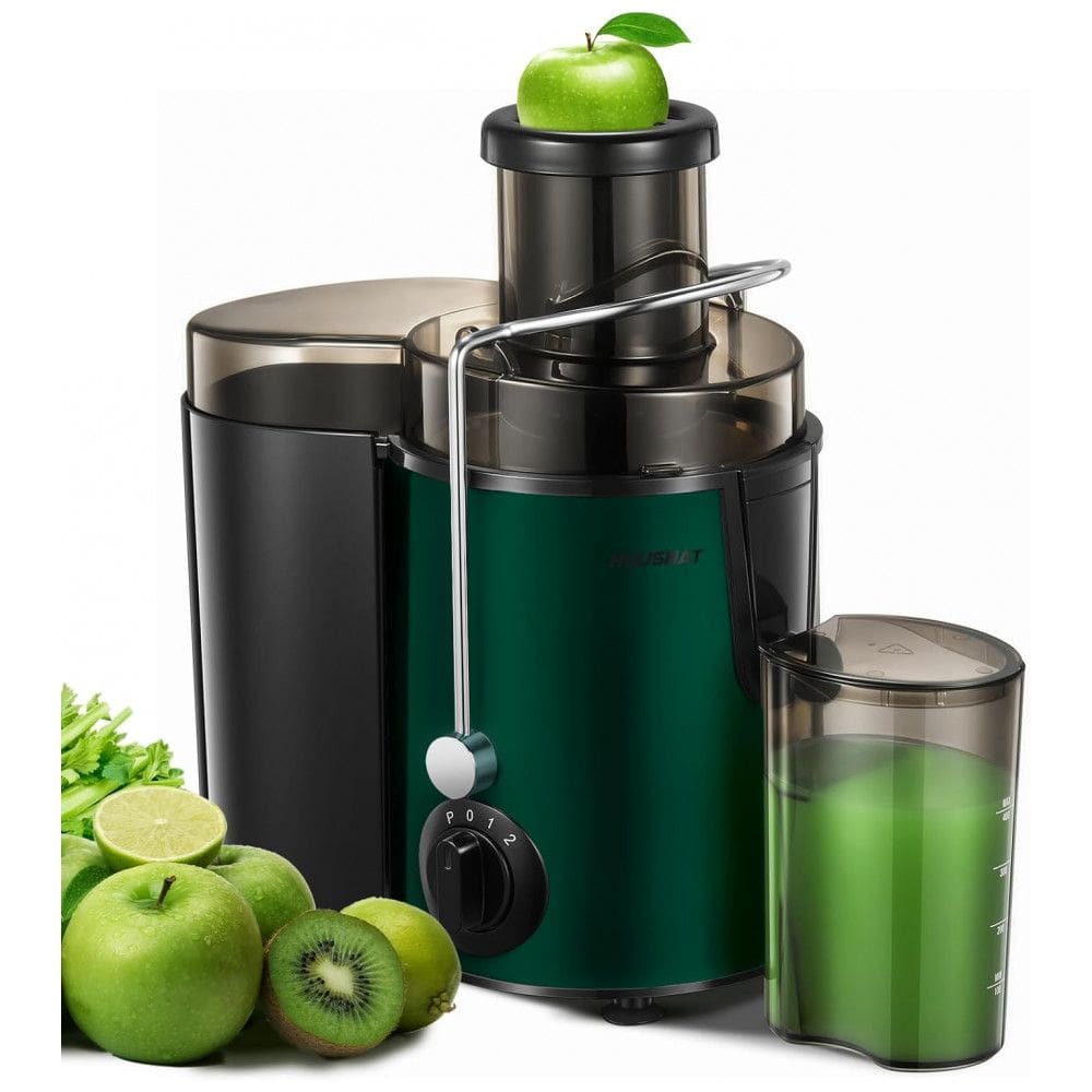 Extrator de Suco HOUSNAT Centrífugo, Potência Máxima de 800W, Bocal Largo de 65MM, Extrai Sucos de Frutas e Vegetais Inteiros