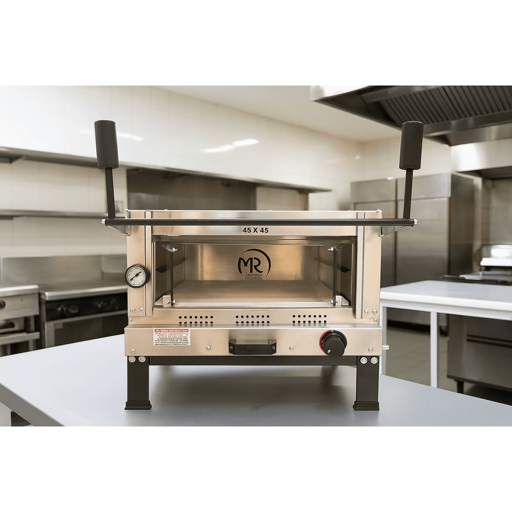 Forno Industrial Refratario 45x45 A Gás Para Pizza Leona