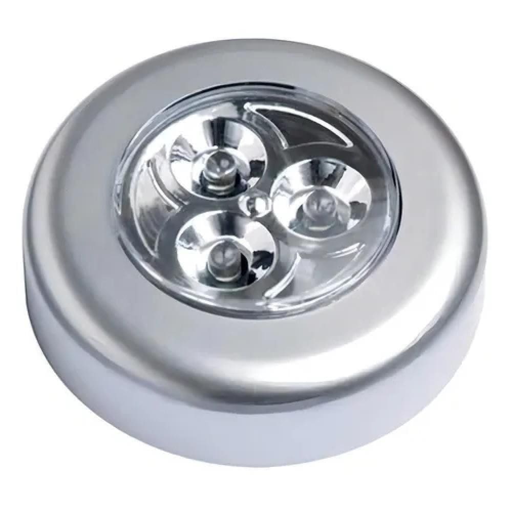 Luminaria Toque 3 Leds Abajur Sem Fio Bancada Closet Guarda Roupa Luz Leitura Quarto Bebe Touch