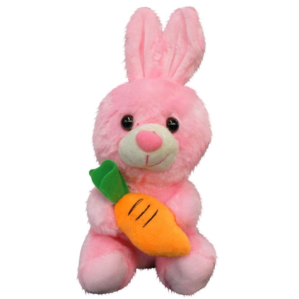 Coelho Da Páscoa Pelúcia Enfeite Decorativo Coelhinho Rosa
