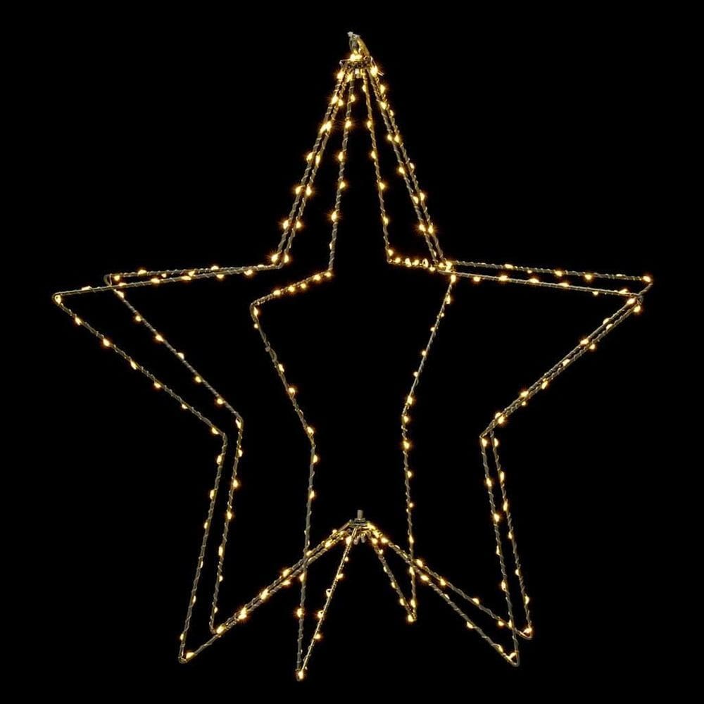 Silhueta LED Star Wire Vickerman 24” 240Warm White Twinkle