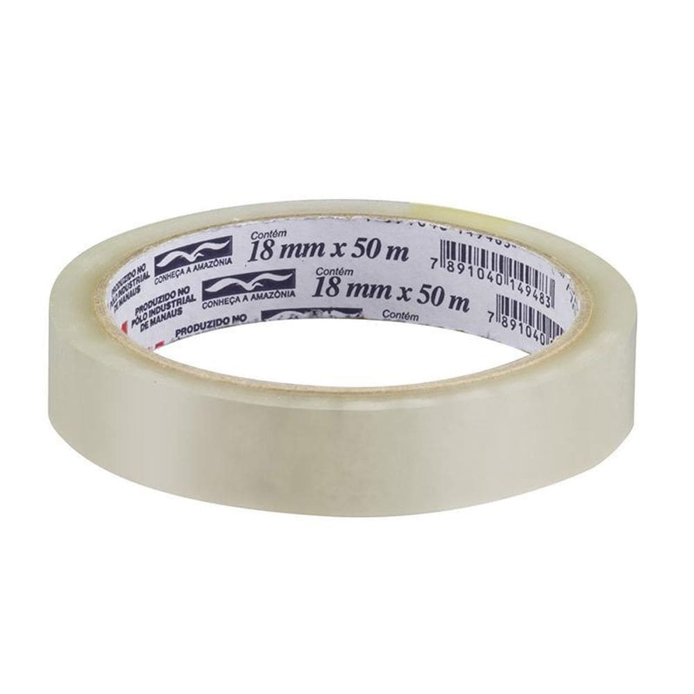 Fita adesiva durex transparente 18mmx50m 3M