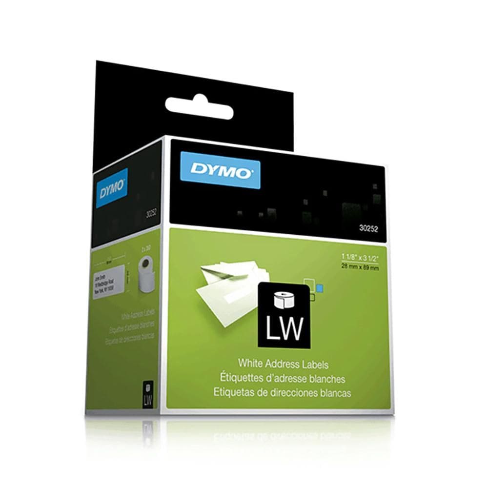 Etiqueta para impressora Label Writer LW 30252 28x89mm Dymo