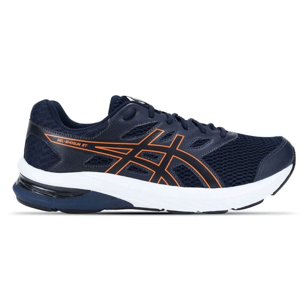 Tênis Asics Gel-Shogun ST Masculino - Marinho+Laranja